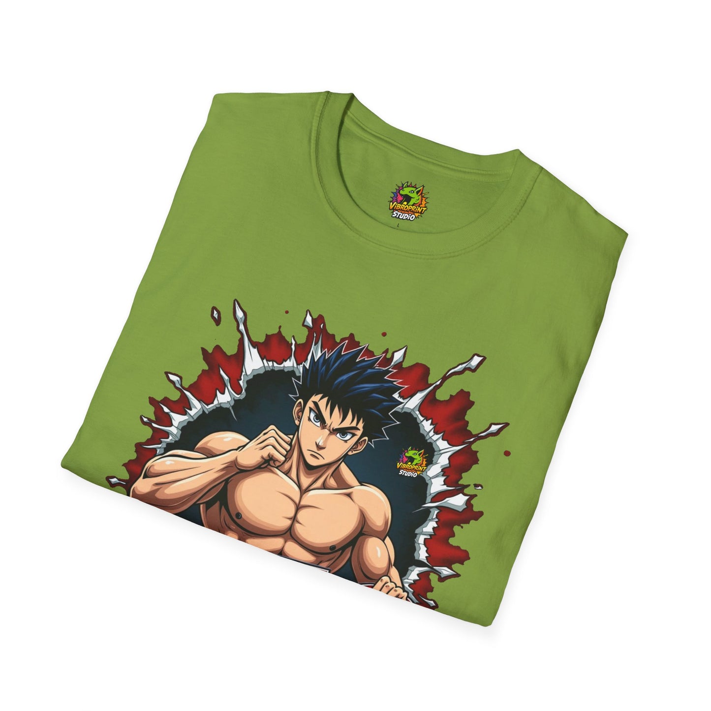 UFC T Shirt | Unleash Fierce Confidence | UFC Tee Inspired by Baki Anime for Fitness Enthusiasts