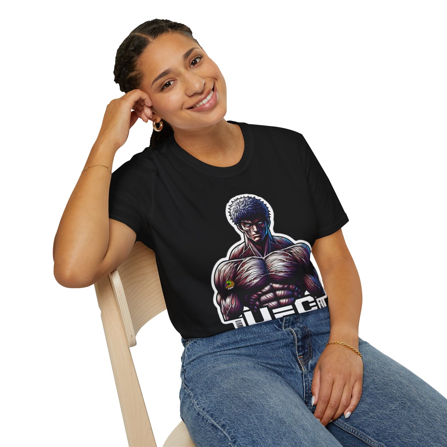 UFC T Shirt | Unleash Fierce Confidence | UFC Tee for Athletes and Baki Anime Fans