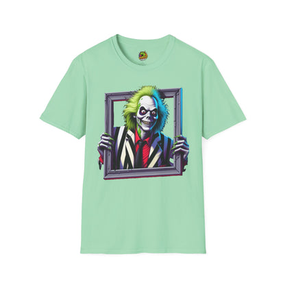 Tee - Beetlejuice Shirt | Beetlejuice Halloween Tee | Beetlejuice Inspired Tee | Funny Beetlejuice Shirt - premium material. perfect gift idea. Order yours now and stand out with this exclusive piece!