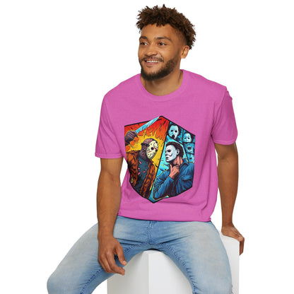 Michael Myers Vintage Shirt | Jason & Michael Halloween Tee