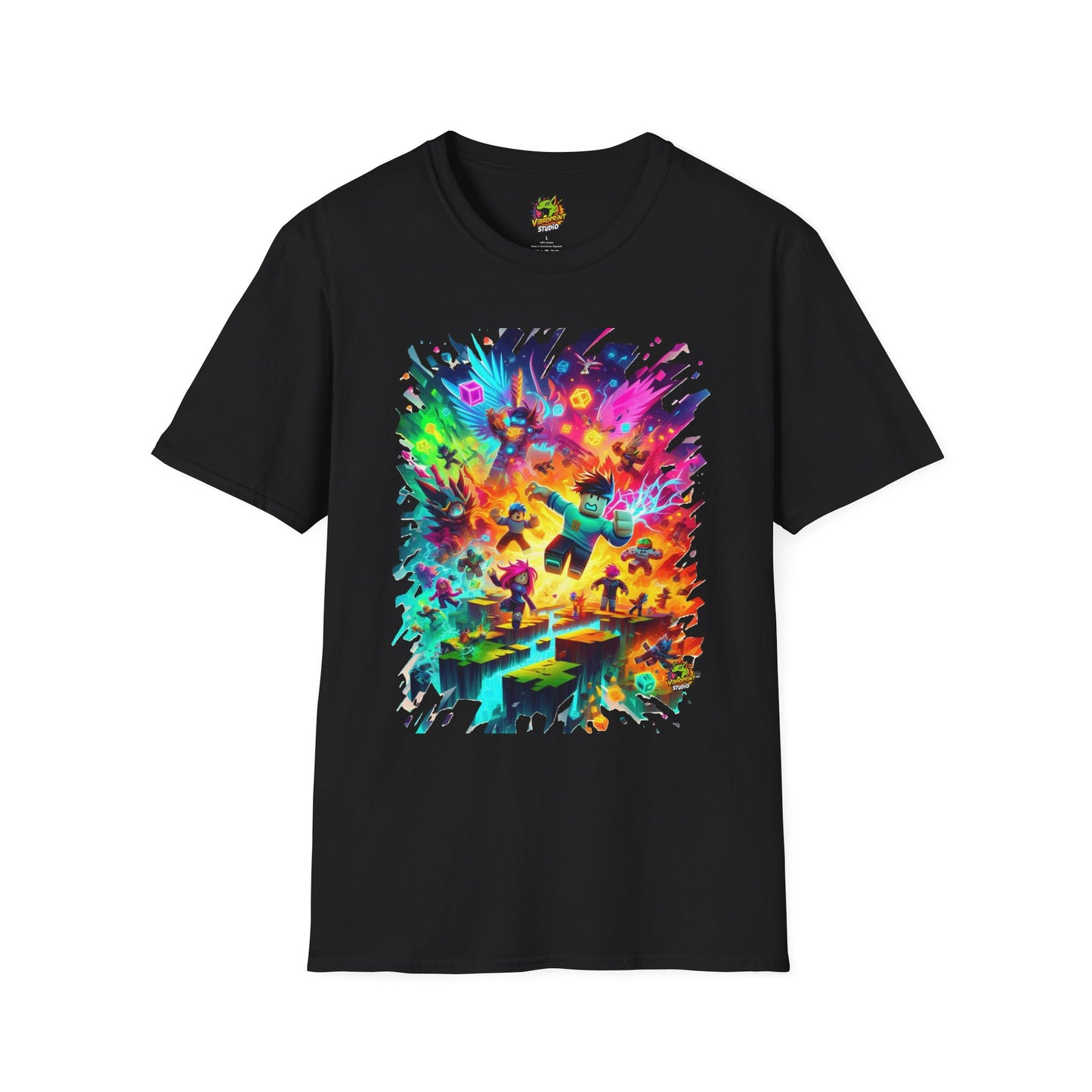 Roblox Player T-Shirt for Kids | Roblox Clothing for Boys & Girls | Cool Roblox Graphic Tee | Roblox Merch Gift - High Quality Image