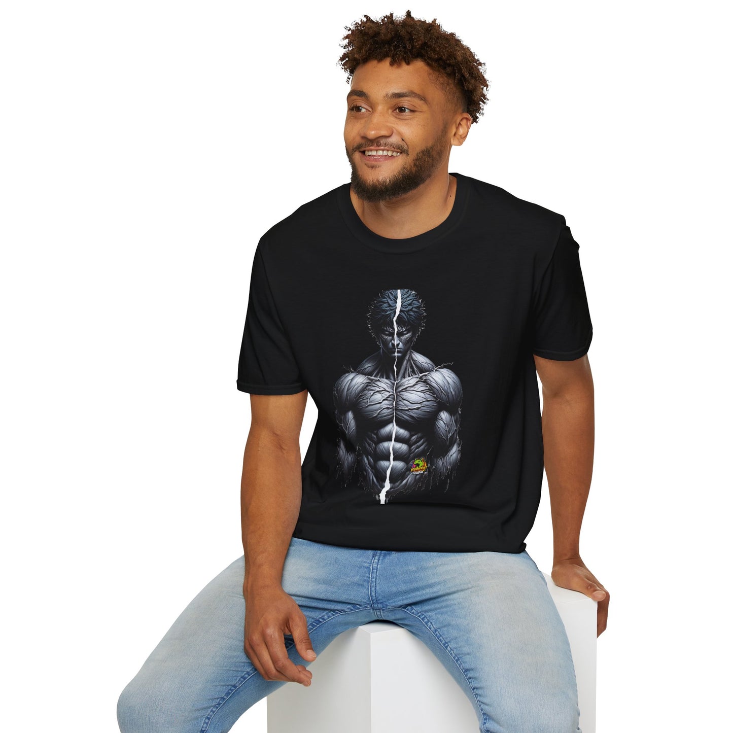 UFC T Shirt | Unleash Fierce Confidence | Motivational UFC Tee with Baki Anime Inspiration