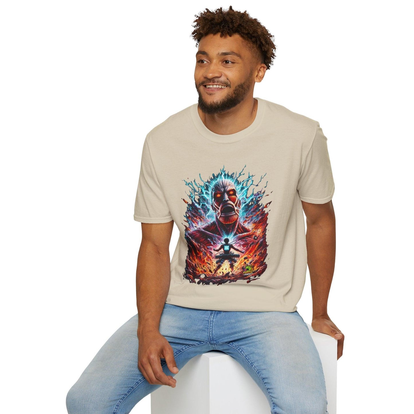 Shingeki - Eren Yeager Titan’s Judgment Tee | Attack on Titan Shirt | Shingeki - premium material. limited stock. Order yours now and stand out with this exclusive piece!