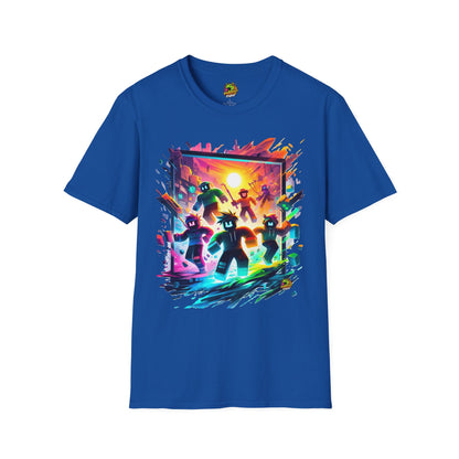 Kids - Roblox Adventure T-Shirt for Boys & Girls | Roblox Graphic Tee | Roblox Kids Clothing | Great Roblox Gift - custom-made. perfect gift idea. Order yours now and stand out with this exclusive piece!