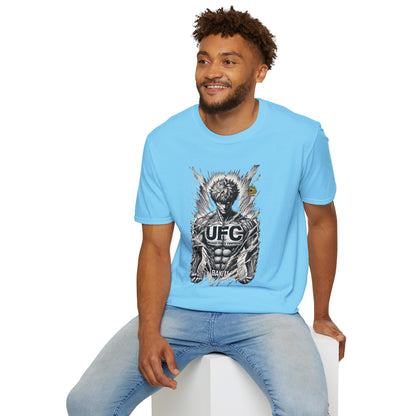 UFC T Shirt | Unleash Fierce Confidence | UFC Tee with Baki Anime T Shirt Inspiration