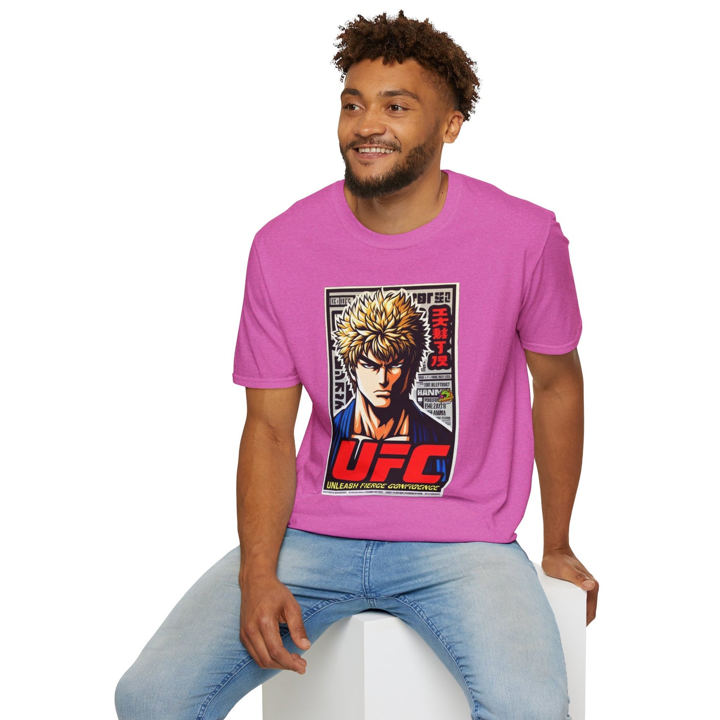 UFC T Shirt | Unleash Fierce Confidence | UFC Tee for Gym Inspired by Baki