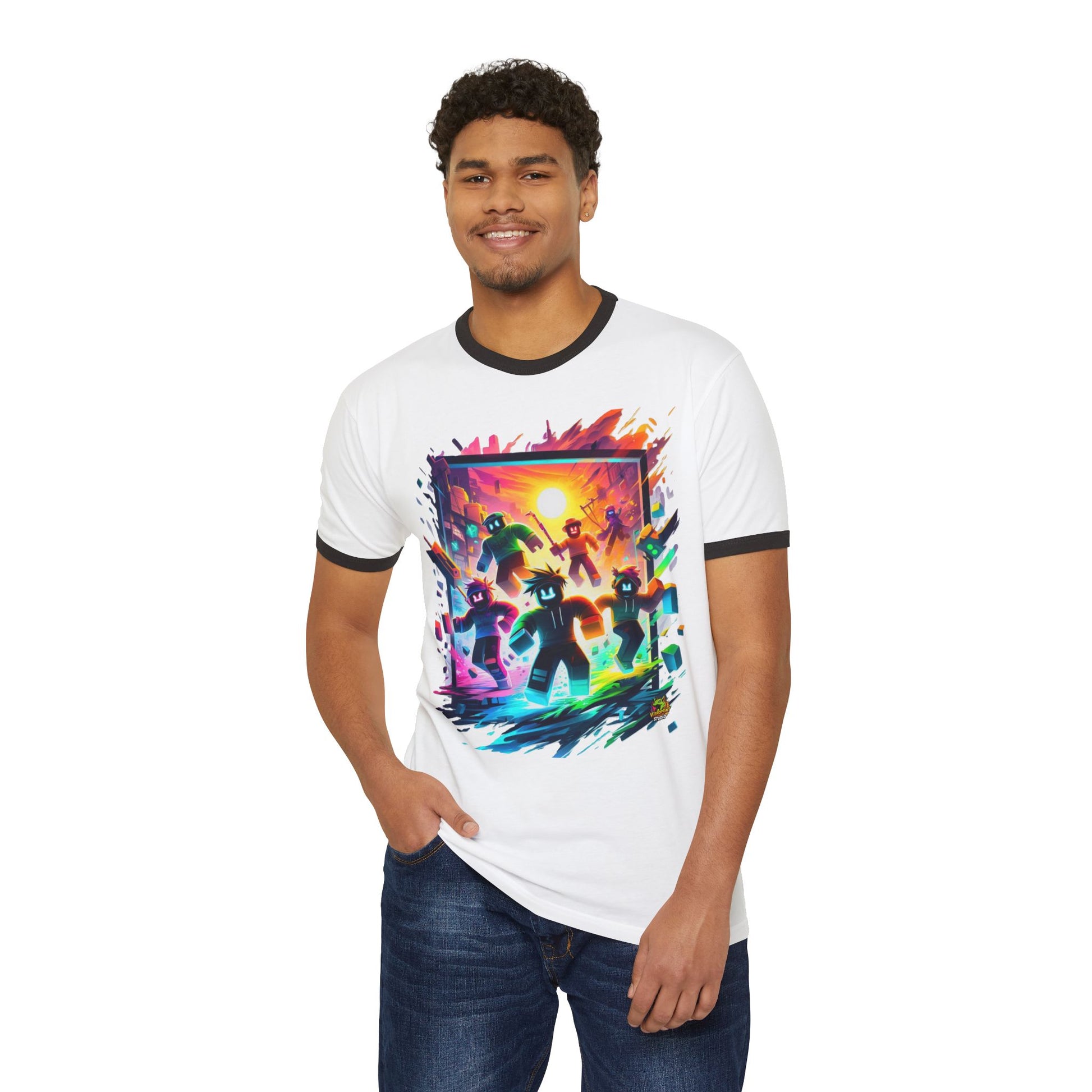 Roblox T Shirt for Kids & Adults | Roblox Gaming Adventure Tee | Roblox T Shirt - High Quality Image