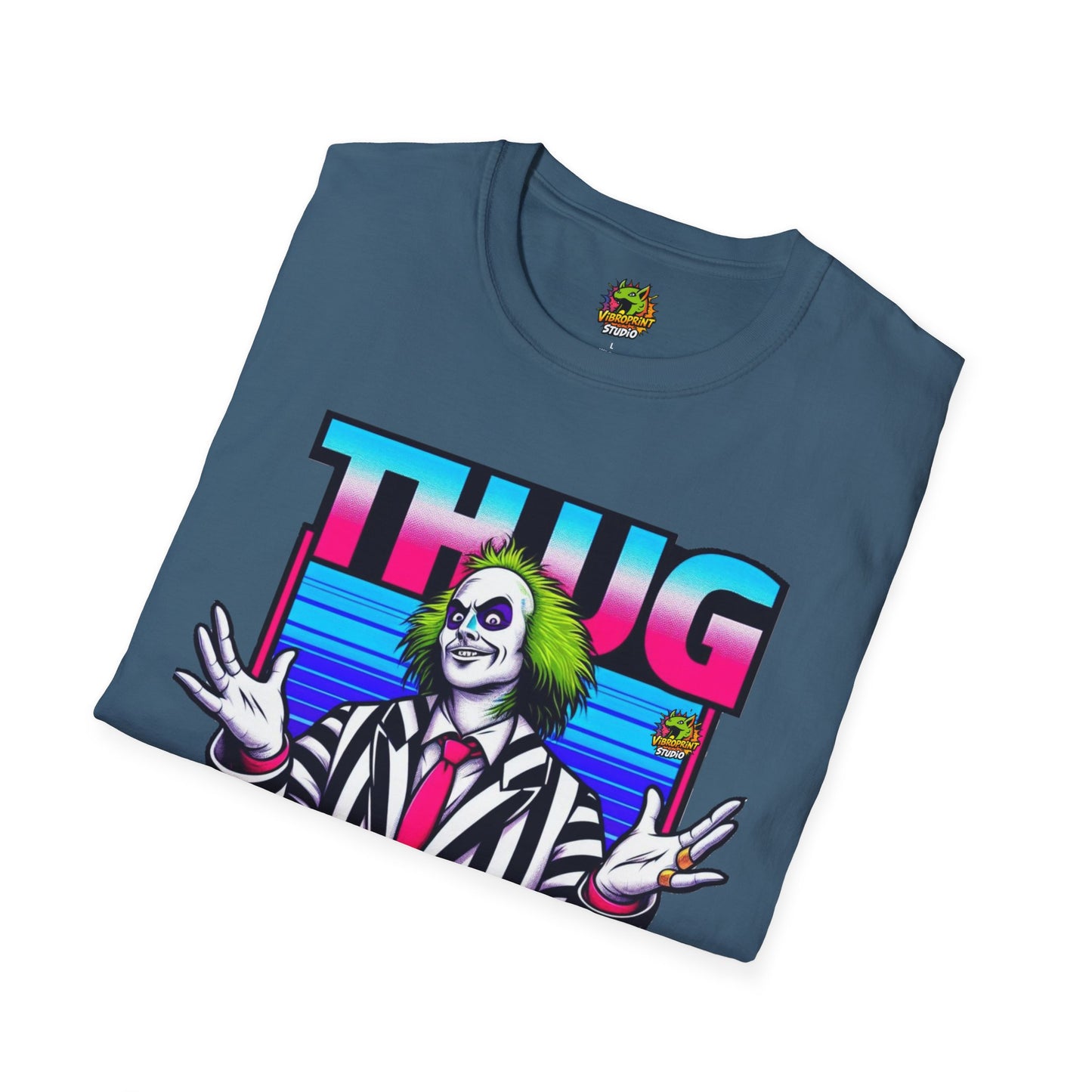 Halloween - Beetlejuice Shirt | Spooky Thug Life Tee | Halloween Beetlejuice Graphic Shirt for Men & Women - custom-made. perfect gift idea. Order yours now and stand out with this exclusive piece!