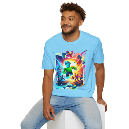 Roblox Avatar T-Shirt for Kids | Unique Roblox Graphic Tee | Roblox Gaming Merch | Cool Gift for Roblox Fans