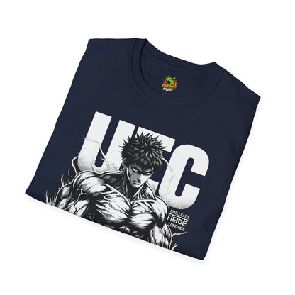 vintage horror shirt - UFC T Shirt | Unleash Fierce Confidence | UFC Tee for Fitness and Baki Anime Fans - unique graphic tee. limited edition vintage horror design. Order yours now and stand out with this exclusive piece!