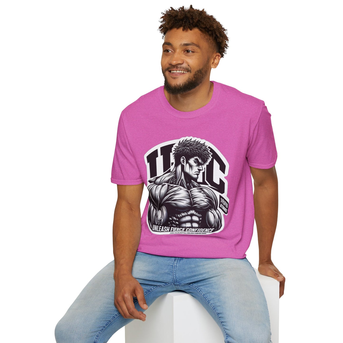 UFC T Shirt | Unleash Fierce Confidence | UFC Tee with Baki Anime T Shirt Inspiration