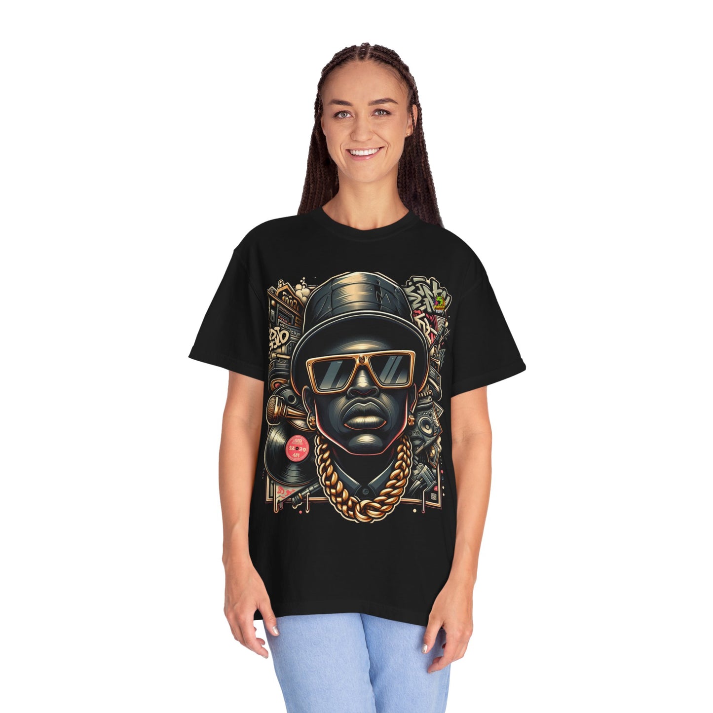 Bold - Rapper Merch Bold Hip-Hop Icon Design | Caricature Street Style T-Shirt - premium material. limited stock. Order yours now and stand out with this exclusive piece!