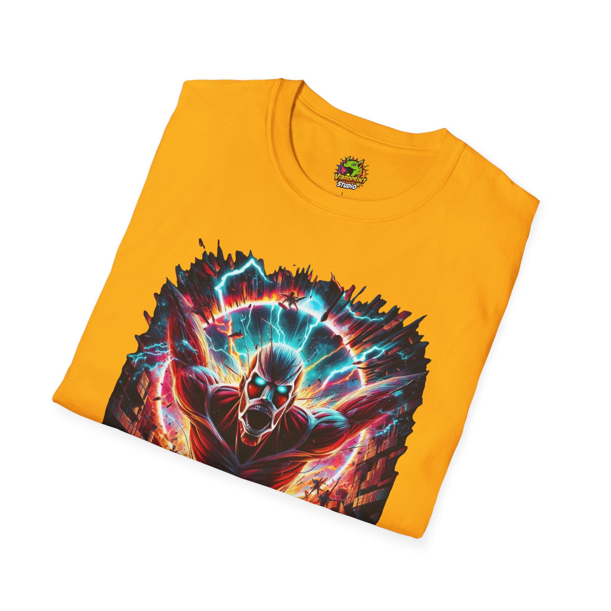 Eren Yeager Titan’s Resolve Tee | Official Attack on Titan Shirt | - VibroPrint Studio