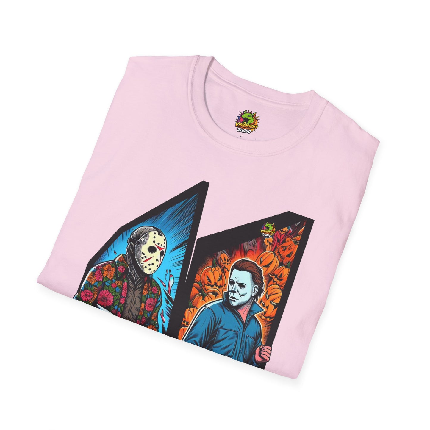 Jason Voorhees & Michael Myers Funny Halloween Shirt