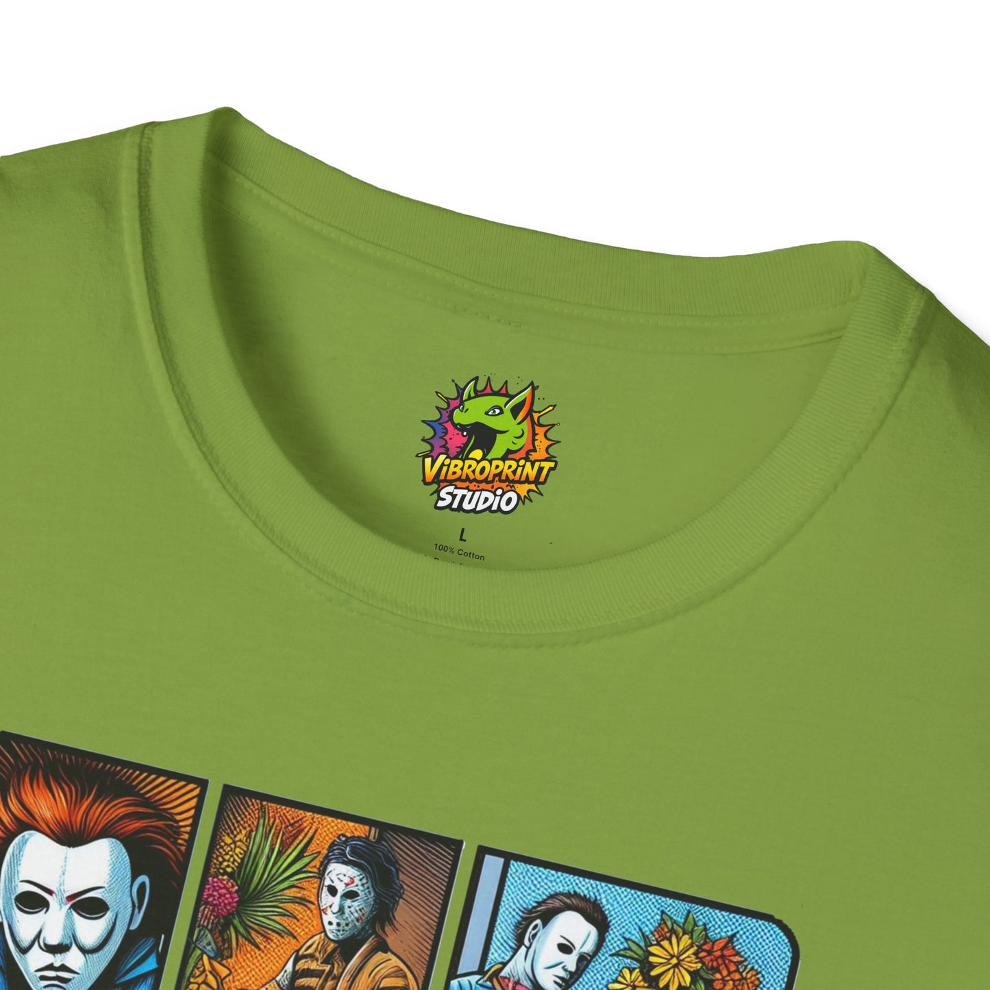 Michael Myers inspired design - Jason Voorhees & Michael Myers Funny Shirt | Halloween Horror Tee - high-quality material. unique graphic tee featuring iconic horror characters. Order yours now and stand out with this exclusive piece!