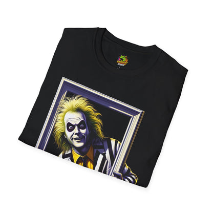 | - Beetlejuice Shirt | Classic Beetlejuice Tee | Beetlejuice Graphic Shirt | Creepy Beetlejuice Tee - custom-made. limited stock. Order yours now and stand out with this exclusive piece!