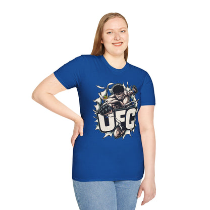 | - UFC T Shirt | Unleash Fierce Confidence | UFC Tee for Fitness Enthusiasts - custom-made. limited stock. Order yours now and stand out with this exclusive piece!