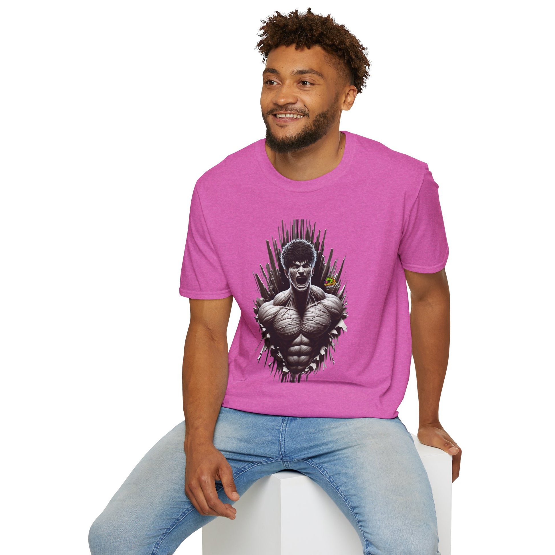 Inspiration - UFC T Shirt | Unleash Fierce Confidence | Motivational UFC Tee with Baki Anime Inspiration for Athletes - premium material. perfect gift idea. Order yours now and stand out with this exclusive piece!