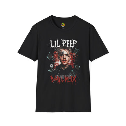 Lil Peep Merch T-Shirt - Vibroprint Studio Design goth emo sadboy tee