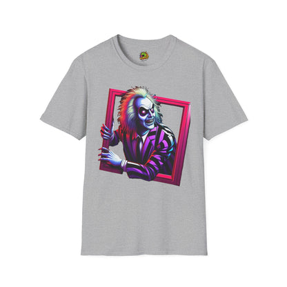 Beetlejuice - Beetlejuice Shirt | Classic Beetlejuice Tee | Creepy Beetlejuice Tee | Beetlejuice Movie Merch - custom-made. limited stock. Order yours now and stand out with this exclusive piece!