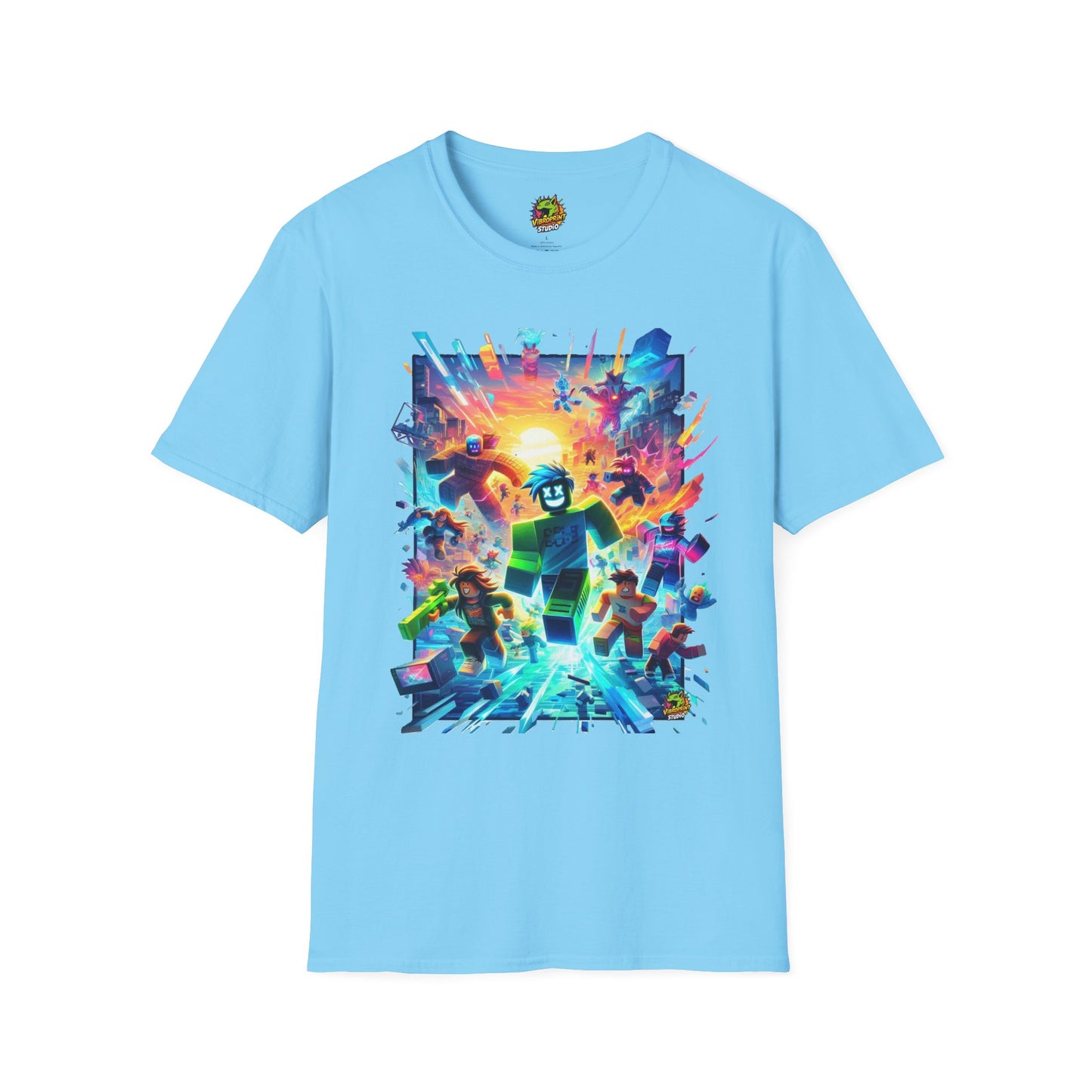 Trendy Roblox T-Shirt for Boys & Girls | Roblox Kids Clothing | Roblox Adventure Graphic Tee | Cool Gift for Roblox Fans