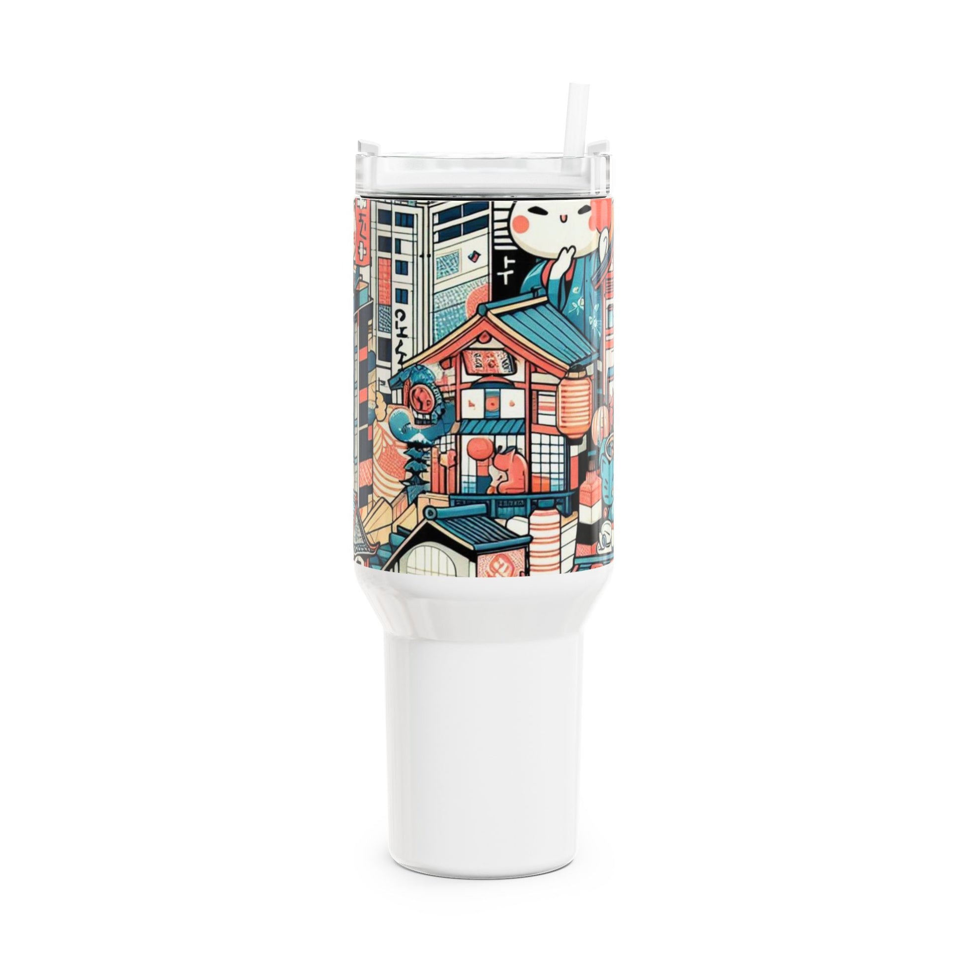 Stanley cup | Anime and Gamer Drinkware | Colorful Geek Tumbler - High Quality Image