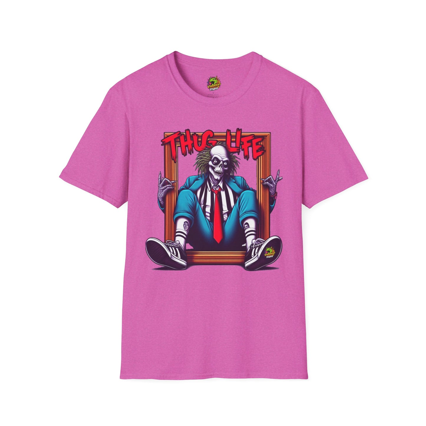 Beetlejuice - Beetlejuice Shirt | Thug Life Inspired Tee | Halloween Graphic T-Shirt | Spooky Beetlejuice Style - premium material. perfect gift idea. Order yours now and stand out with this exclusive piece!