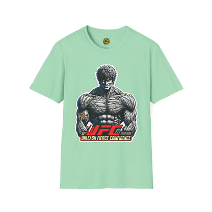 Unleash - UFC T Shirt | Unleash Fierce Confidence | UFC Tee for Gym and Baki Anime Lovers - premium material. perfect gift idea. Order yours now and stand out with this exclusive piece!