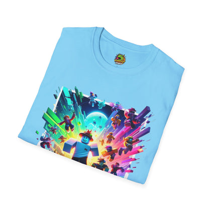 Cool Roblox Adventure Tee for Kids | Roblox Graphic T-Shirt | Roblox Clothing for Boys & Girls | Fun Gift for Roblox Fans