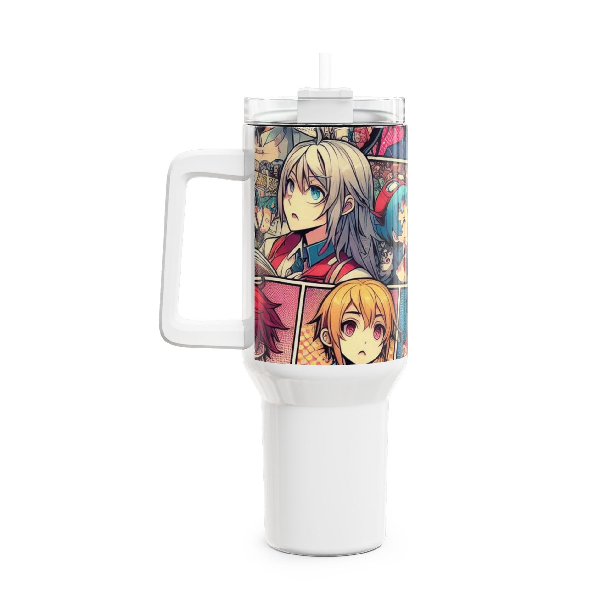 Pop - Stanley cup | Anime and Comic Geek Tumbler | Colorful Pop Culture Drinkware - custom-made. perfect gift idea. Order yours now and stand out with this exclusive piece!