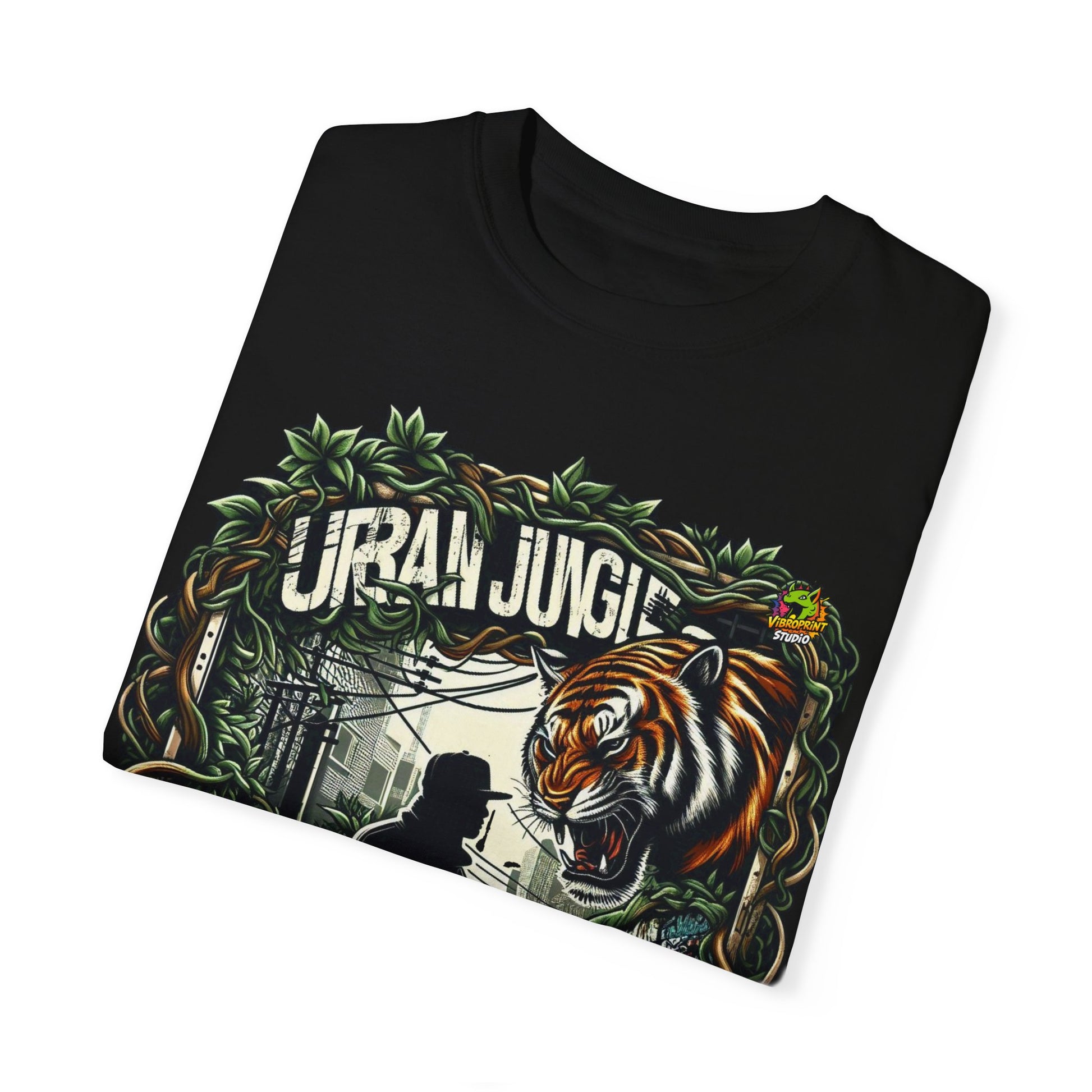 Fusion - Jungle City Fusion Rapper Merch | Urban Jungle Vibes T-Shirt Design - premium material. perfect gift idea. Order yours now and stand out with this exclusive piece!