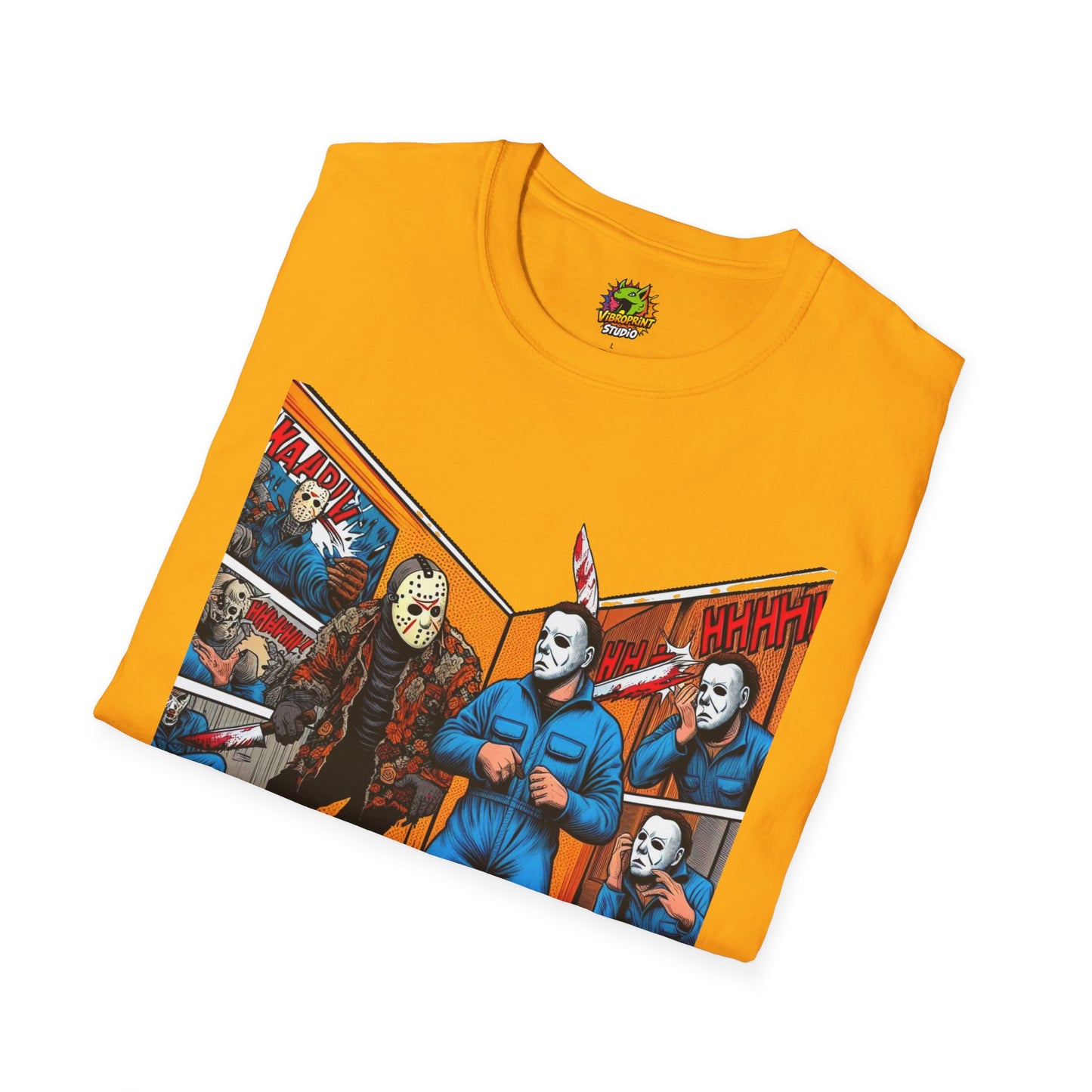 spooky season fashion - Funny Michael Myers Shirt | Jason & Michael Halloween T-Shirt - limited edition. premium horror movie t-shirt for spooky occasions. Order yours now and stand out with this exclusive piece!