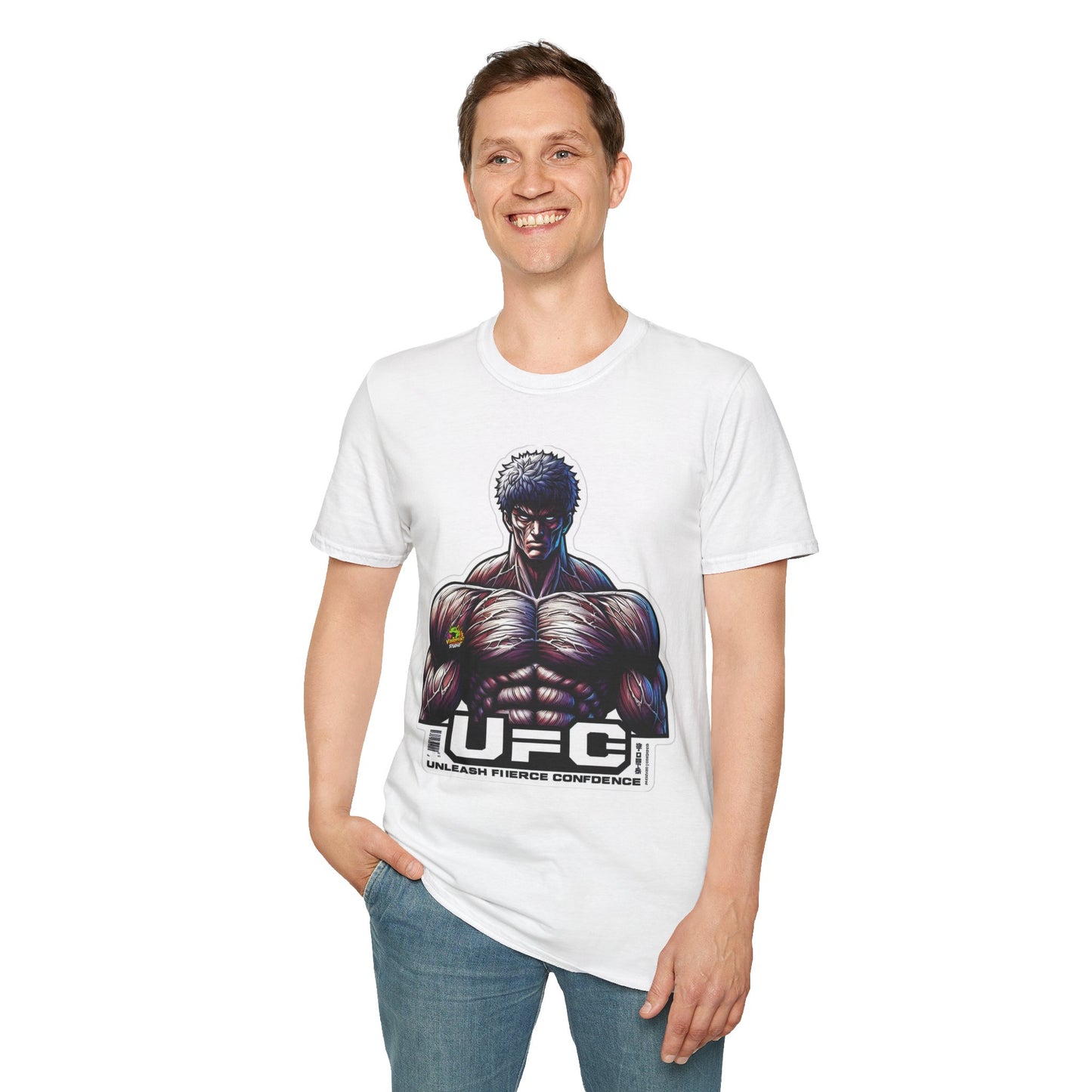 UFC T Shirt | Unleash Fierce Confidence | UFC Tee for Athletes and Baki Anime Fans