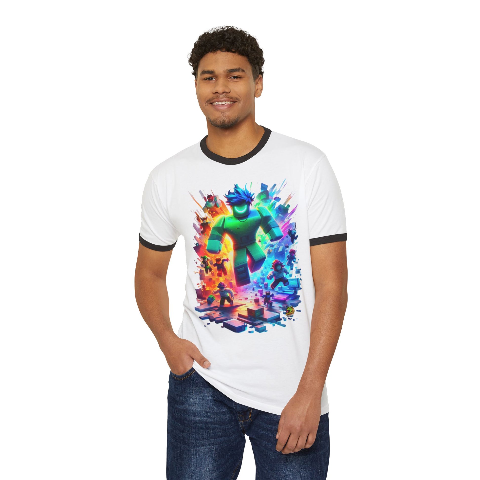 Roblox T Shirt for All Ages | Roblox Adventure Gaming Tee | Roblox T Shirt - High Quality Image