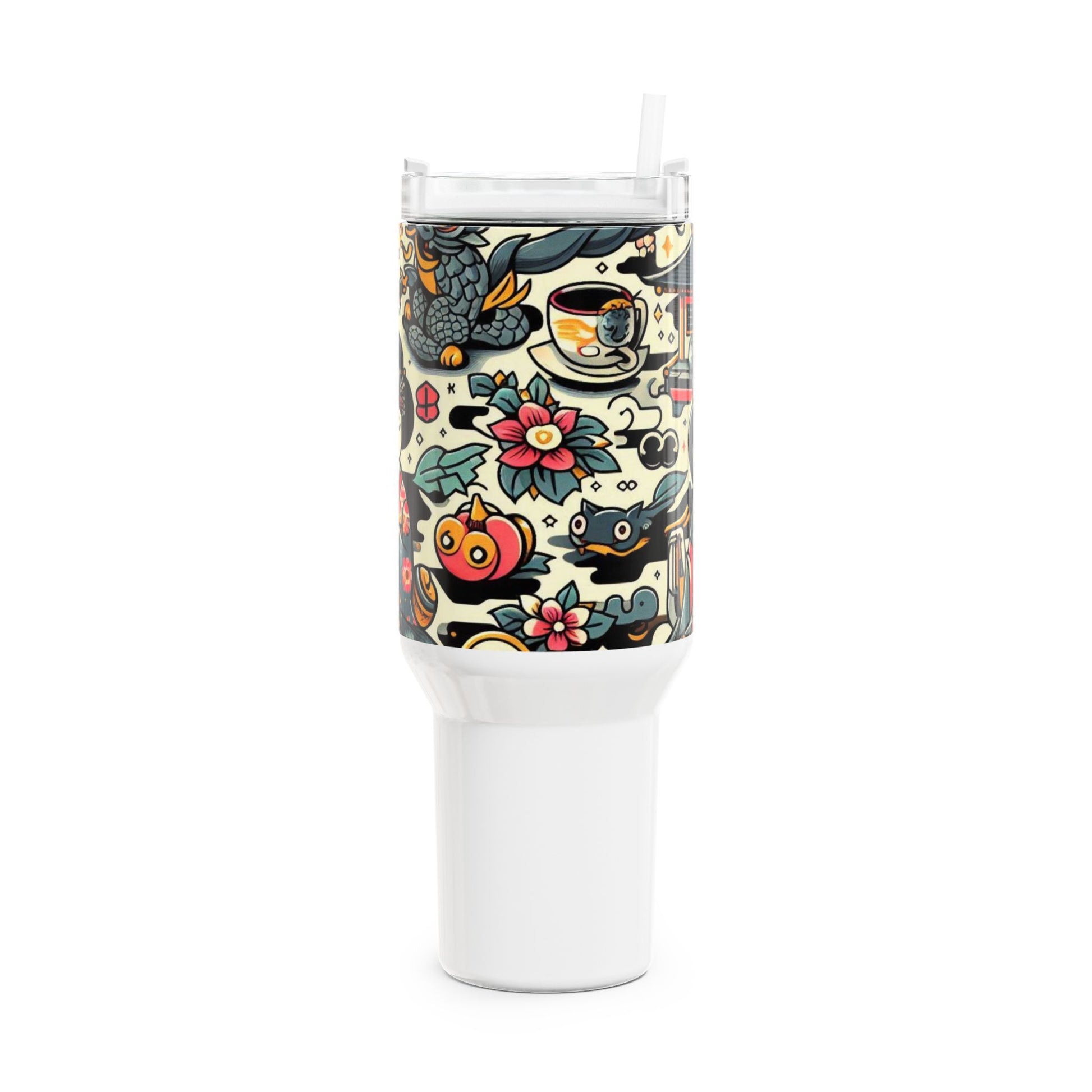 Stanley cup | Anime and Comic Geek Drinkware | Colorful Cartoon Tumbler - High Quality Image