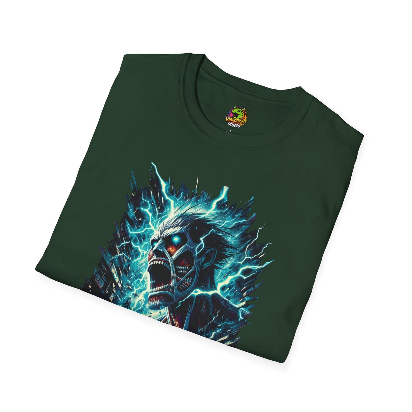 Eren Yeager Titan’s Determination Tee | Attack on Titan Shirt | - VibroPrint Studio