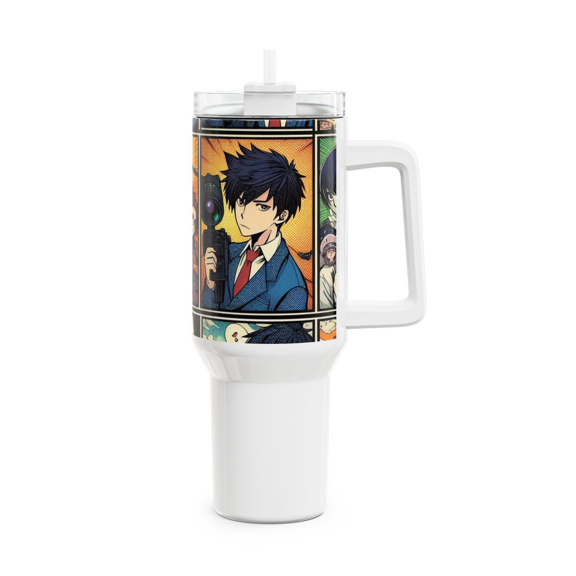 Colorful - Stanley cup | Comics and Anime Fans Drinkware | Colorful Geek Tumbler - premium material. perfect gift idea. Order yours now and stand out with this exclusive piece!