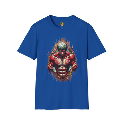 Baki - UFC T Shirt | Unleash Fierce Confidence | UFC Tee with Baki Anime Inspiration for Gym Lovers - premium material. perfect gift idea. Order yours now and stand out with this exclusive piece!