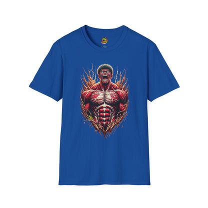 UFC - UFC T Shirt | Unleash Fierce Confidence | UFC Tee with Baki Anime Power for Athletes - custom-made. limited stock. Order yours now and stand out with this exclusive piece!