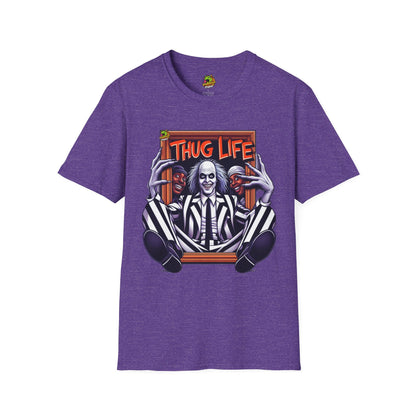 Tee - Beetlejuice Shirt | Thug Life Graphic Tee | Funny Halloween Beetlejuice T-Shirt - premium material. perfect gift idea. Order yours now and stand out with this exclusive piece!