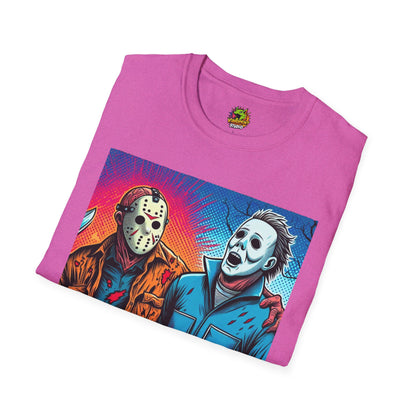 Jason Voorhees & Michael Myers Shirt | Funny Vintage Halloween Tee