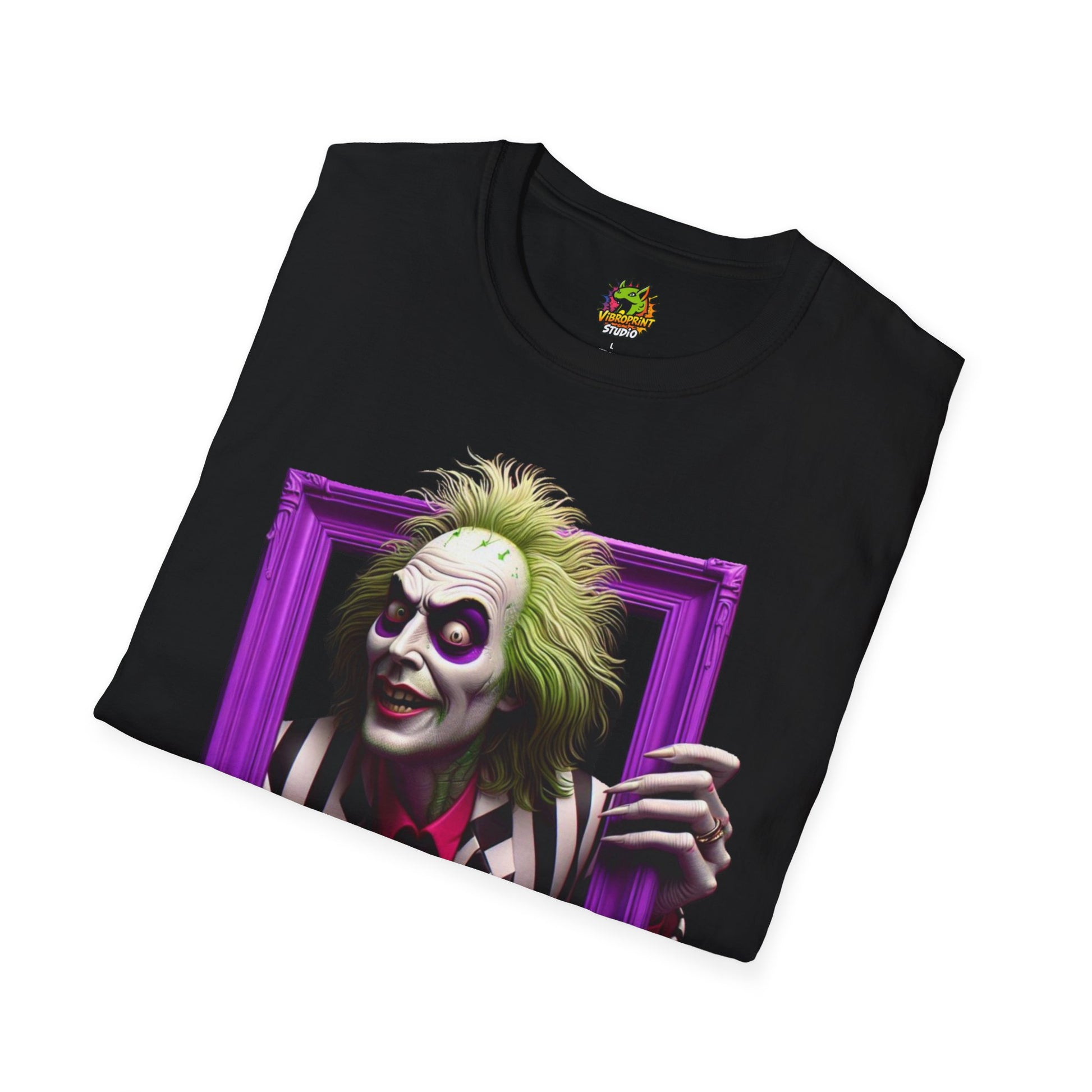 Halloween - Beetlejuice Shirt | Halloween Horror Graphic Tee | Classic Beetlejuice Movie Design | Funny Halloween T-Shirt - premium material. perfect gift idea. Order yours now and stand out with this exclusive piece!