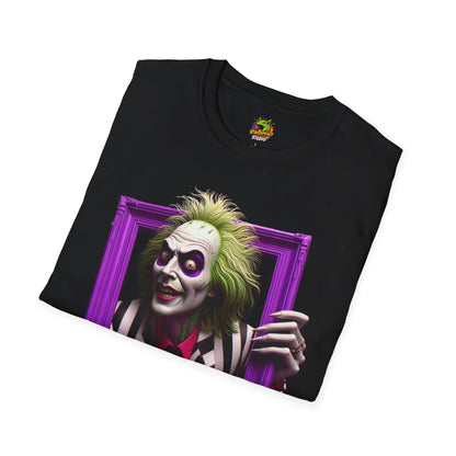 Halloween - Beetlejuice Shirt | Halloween Horror Graphic Tee | Classic Beetlejuice Movie Design | Funny Halloween T-Shirt - premium material. perfect gift idea. Order yours now and stand out with this exclusive piece!