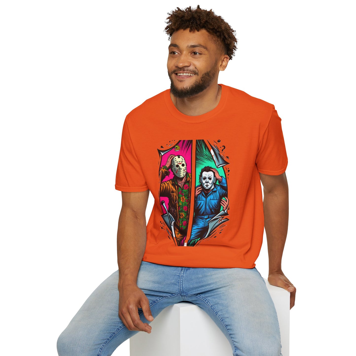 Michael Myers Vintage Shirt | Jason Voorhees Funny Picnic Scene Tee