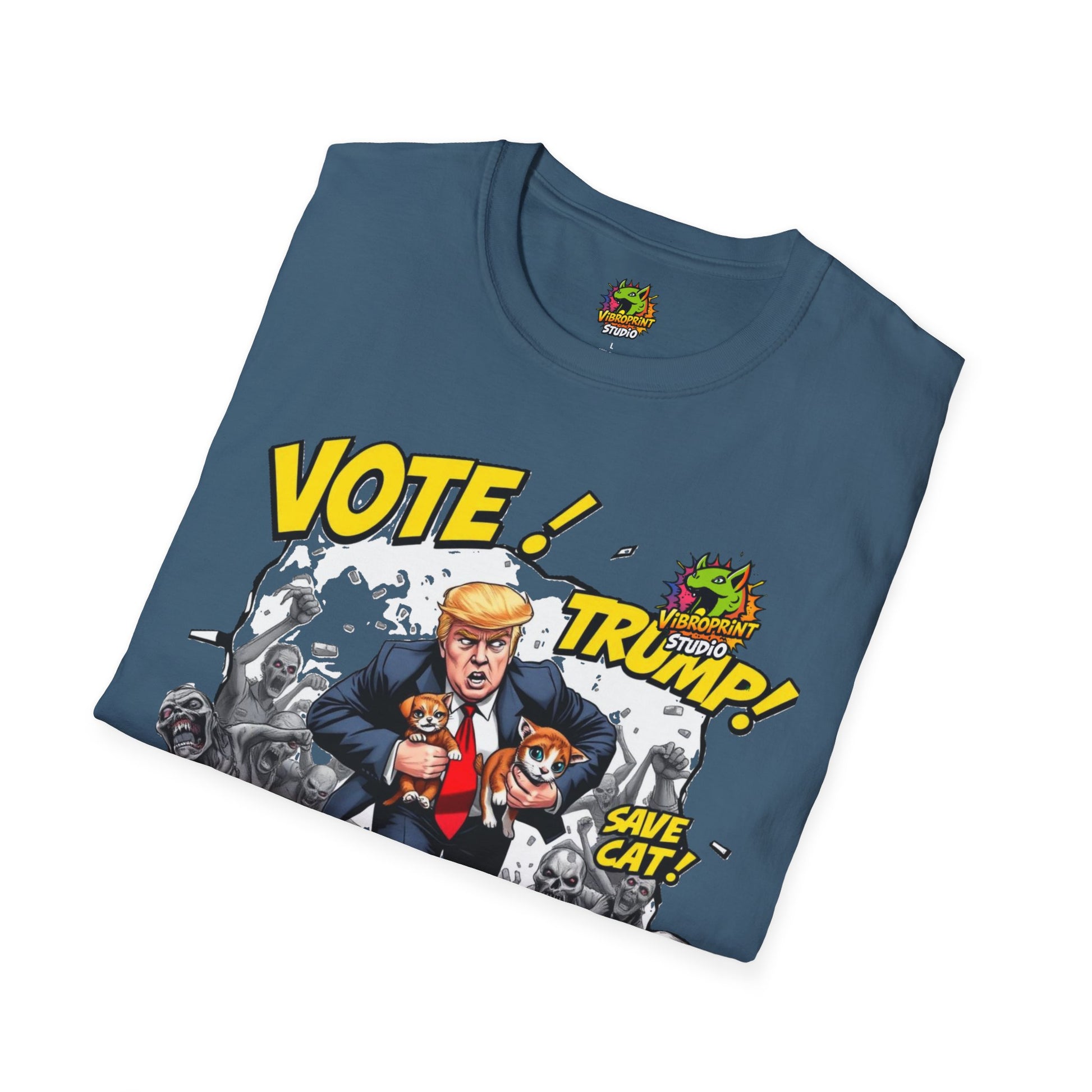 They're - They're Eating the Dogs Shirt | Trump Election Humor Tee | Funny Political T-Shirt - premium material. perfect gift idea. Order yours now and stand out with this exclusive piece!