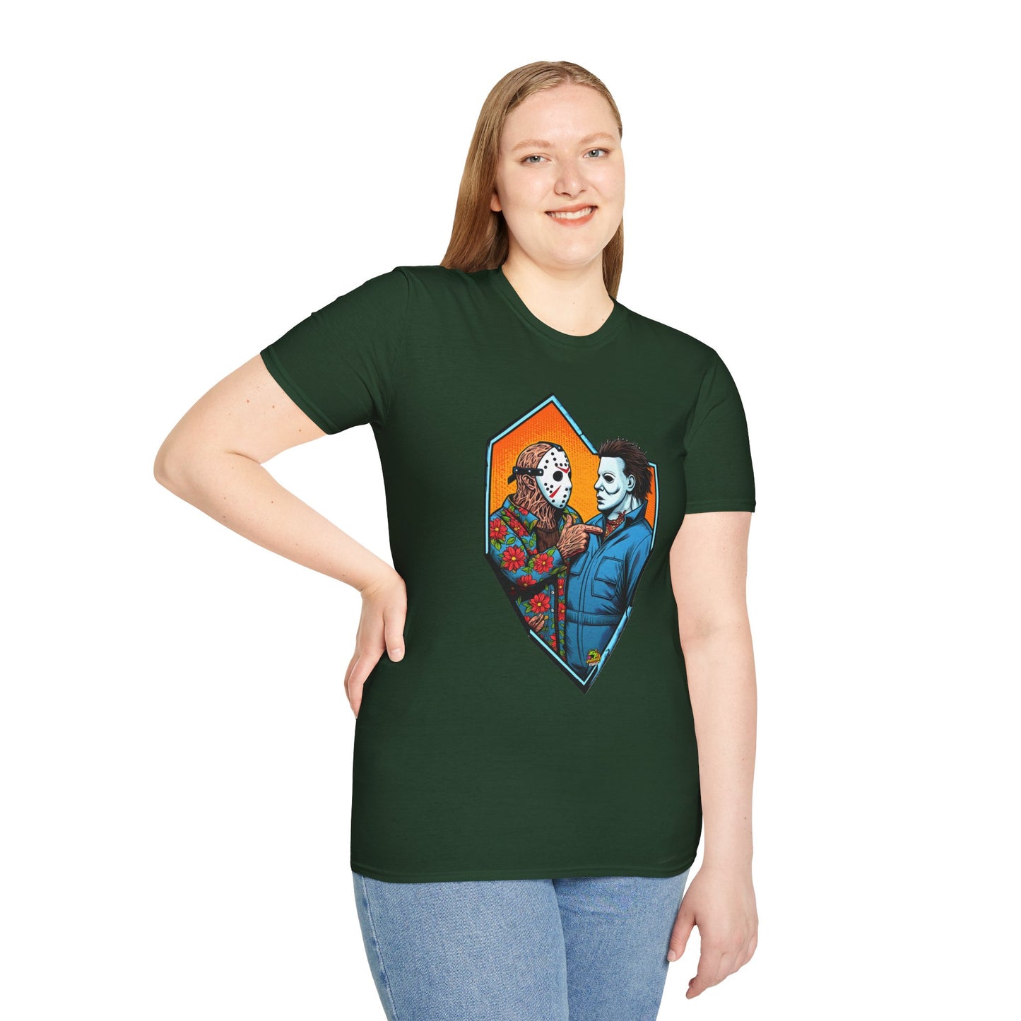 Michael Myers Vintage Shirt | Jason & Michael Funny Horror Tee