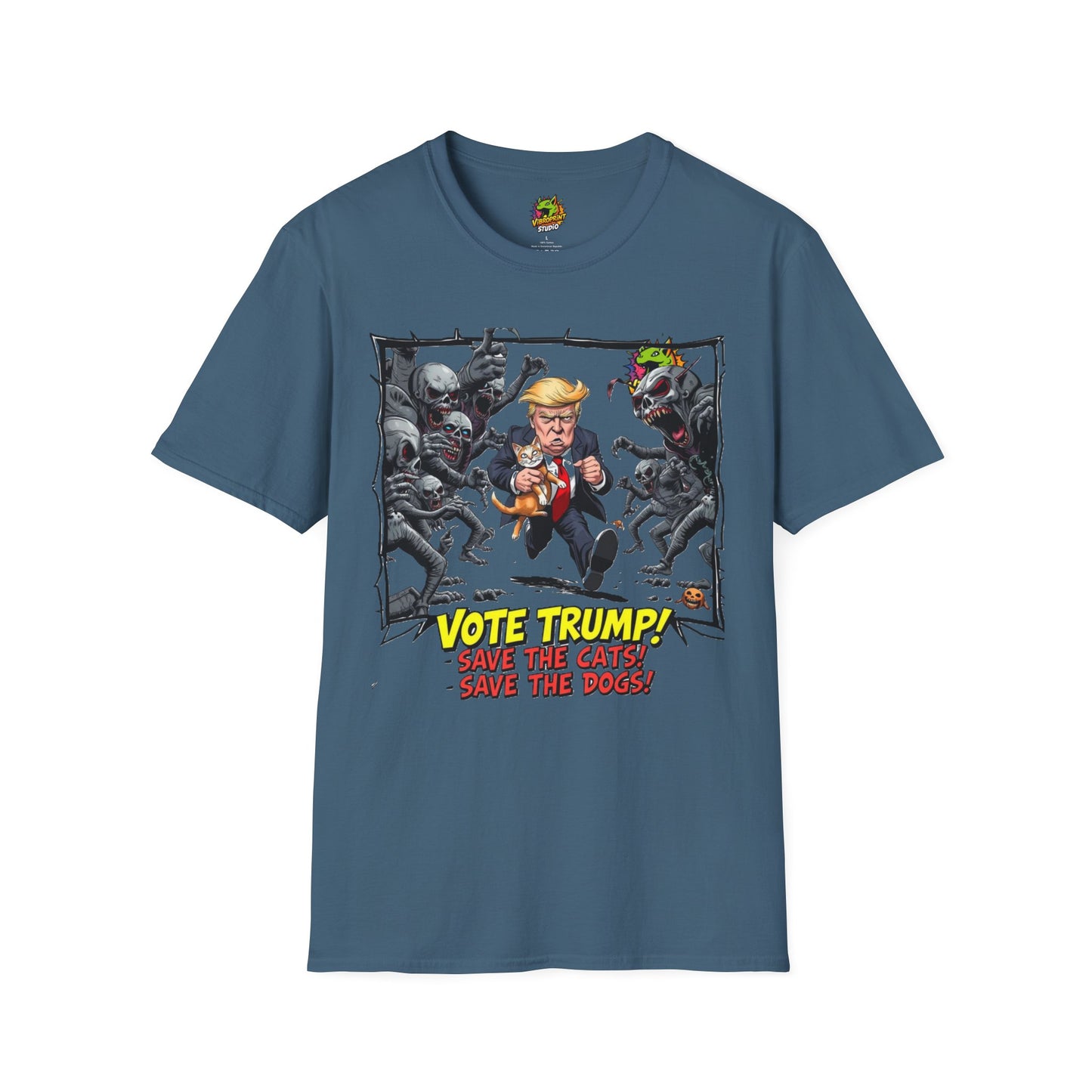 They're - They're Eating the Dogs Shirt | Political Humor Graphic Tee | Satire Trump Election T-Shirt - custom-made. perfect gift idea. Order yours now and stand out with this exclusive piece!