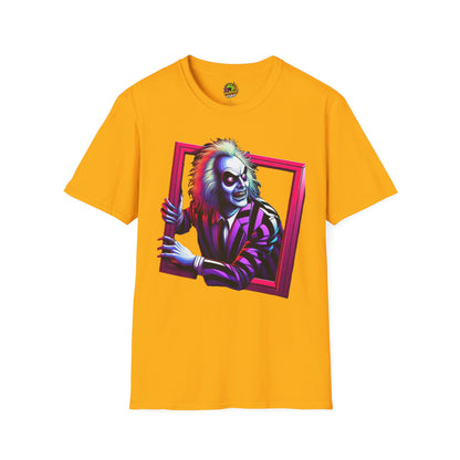 | - Beetlejuice Shirt | Classic Beetlejuice Tee | Creepy Beetlejuice Tee | Beetlejuice Movie Merch - custom-made. perfect gift idea. Order yours now and stand out with this exclusive piece!