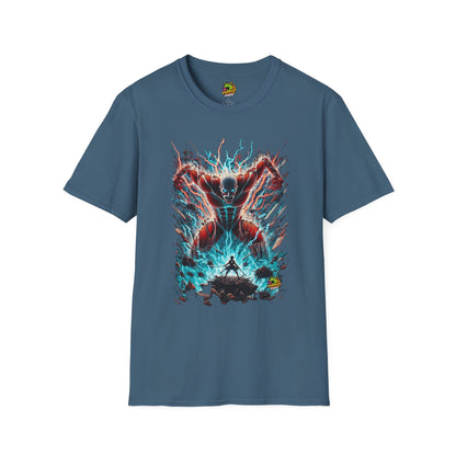 Titan’s - Eren Yeager Titan’s Courage Tee | Official Attack on Titan Shirt | - premium material. perfect gift idea. Order yours now and stand out with this exclusive piece!