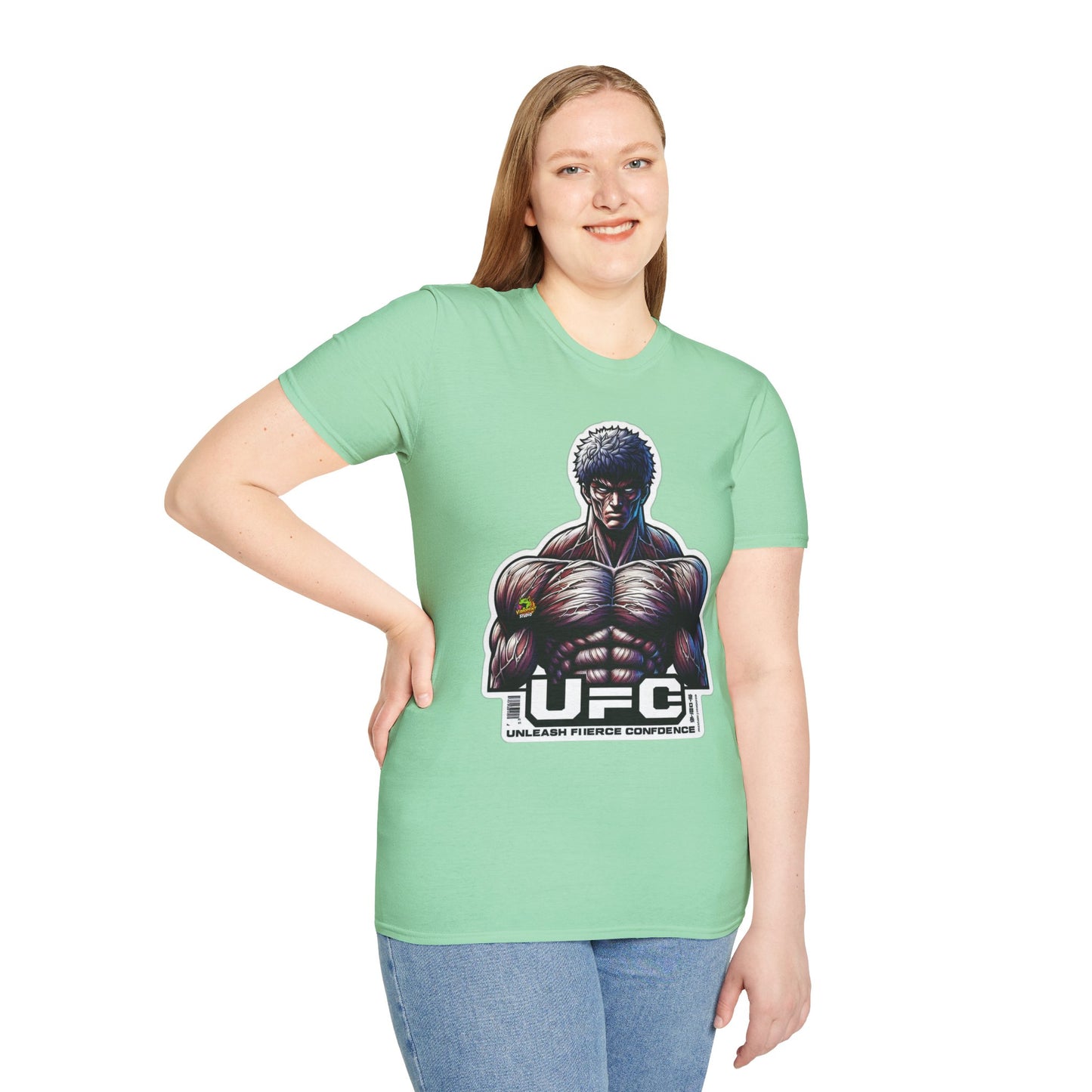 UFC T Shirt | Unleash Fierce Confidence | UFC Tee for Athletes and Baki Anime Fans